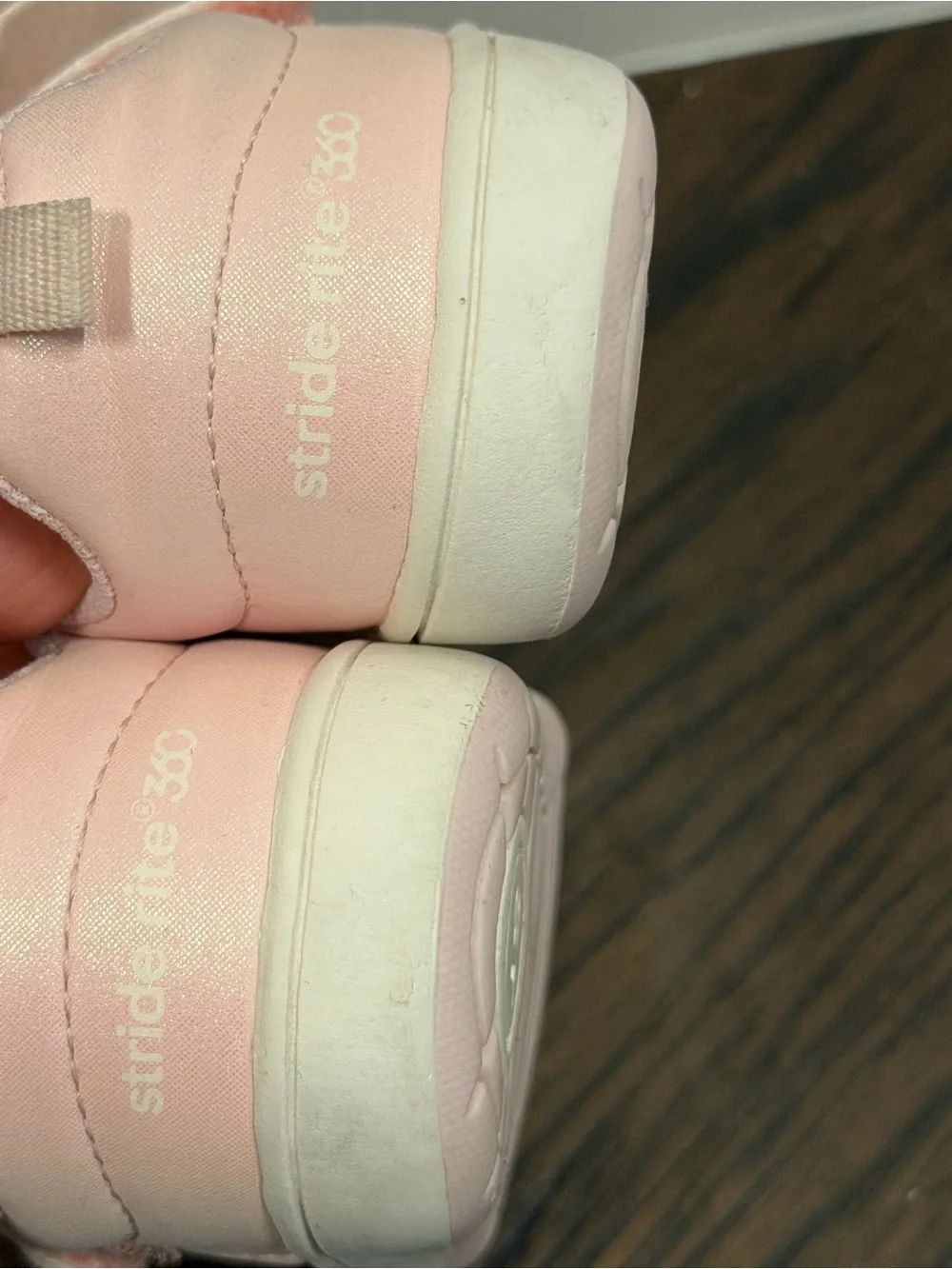 Stride rite 360 Kamila Mary Jane pink shimmer bow shoes TGO20710 baby girls